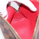 LOUIS VUITTON Damier Ebene Pochette Cosmetic PM Pouch N47516 LV Auth 200393-18