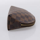 LOUIS VUITTON Damier Ebene Pochette Cosmetic PM Pouch N47516 LV Auth 200393-4