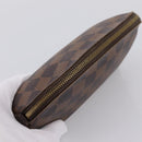 LOUIS VUITTON Damier Ebene Pochette Cosmetic PM Pouch N47516 LV Auth 200393-5