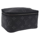 LOUIS VUITTON Monogram Eclipse Cube de Langemont PM Pouch M44697 LV Auth 200397V-1
