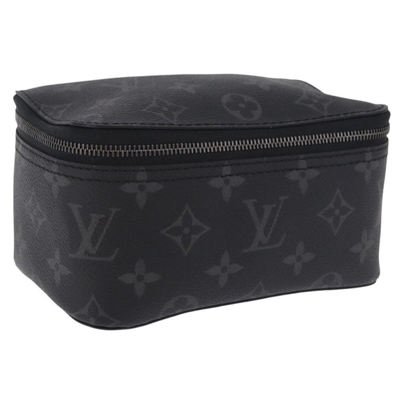LOUIS VUITTON Monogram Eclipse Cube de Langemont PM Pouch M44697 LV Auth 200397V