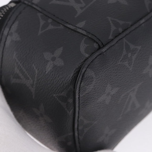 LOUIS VUITTON Monogram Eclipse Cube de Langemont PM Pouch M44697 LV Auth 200397V