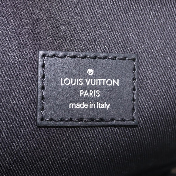 LOUIS VUITTON Monogram Eclipse Cube de Langemont PM Pouch M44697 LV Auth 200397V