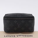 LOUIS VUITTON Monogram Eclipse Cube de Langemont PM Pouch M44697 LV Auth 200397V-18