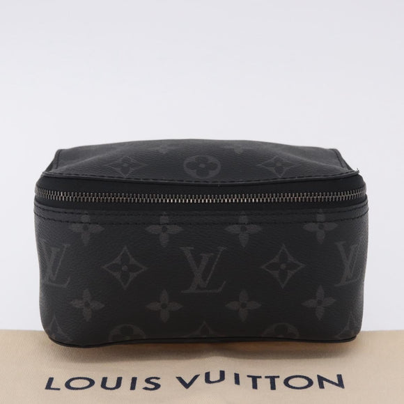 LOUIS VUITTON Monogram Eclipse Cube de Langemont PM Pouch M44697 LV Auth 200397V