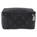 LOUIS VUITTON Monogram Eclipse Cube de Langemont PM Pouch M44697 LV Auth 200397V-3