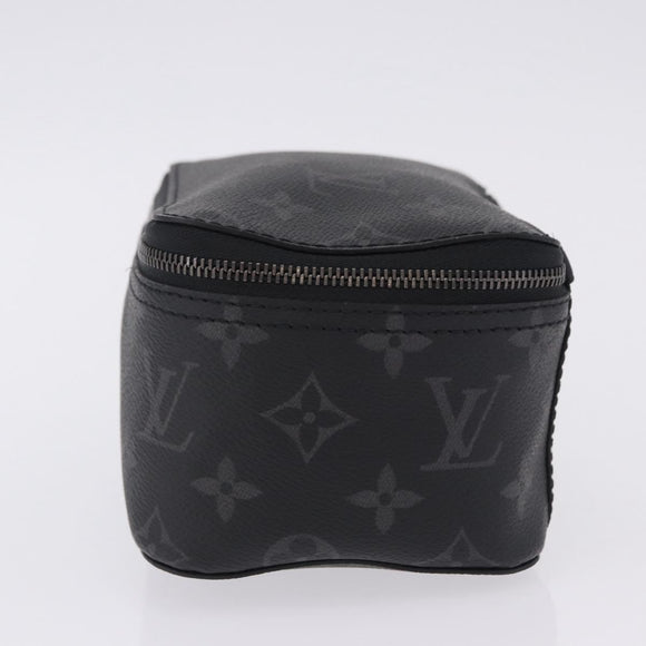 LOUIS VUITTON Monogram Eclipse Cube de Langemont PM Pouch M44697 LV Auth 200397V