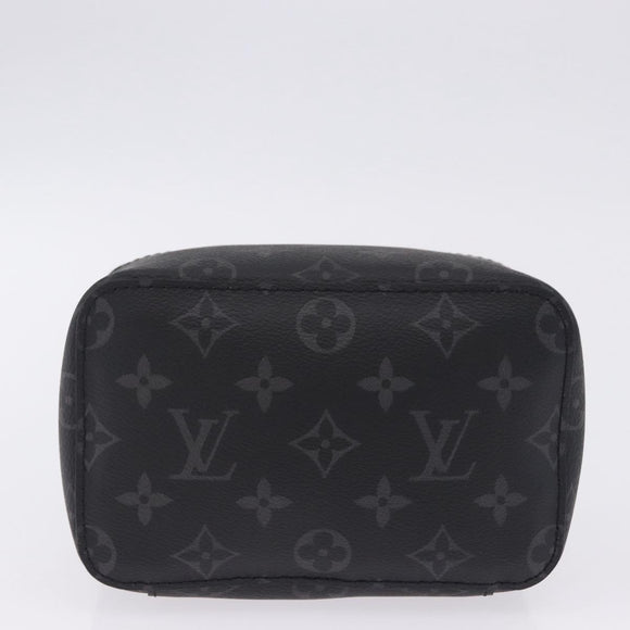 LOUIS VUITTON Monogram Eclipse Cube de Langemont PM Pouch M44697 LV Auth 200397V