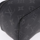 LOUIS VUITTON Monogram Eclipse Cube de Langemont PM Pouch M44697 LV Auth 200397V-8