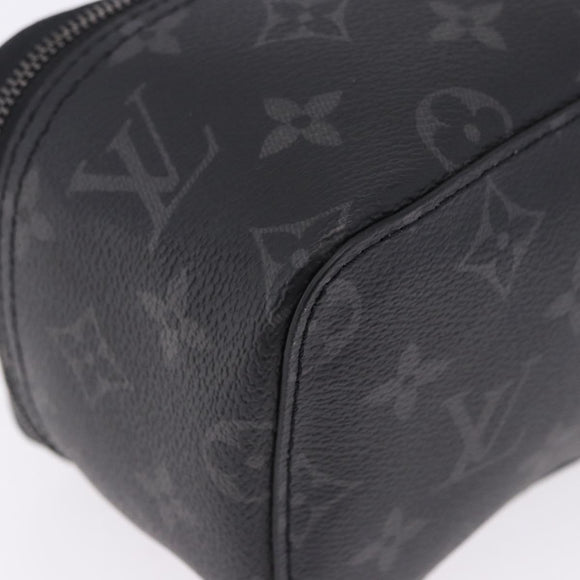 LOUIS VUITTON Monogram Eclipse Cube de Langemont PM Pouch M44697 LV Auth 200397V