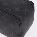 LOUIS VUITTON Monogram Eclipse Cube de Langemont PM Pouch M44697 LV Auth 200397V-9