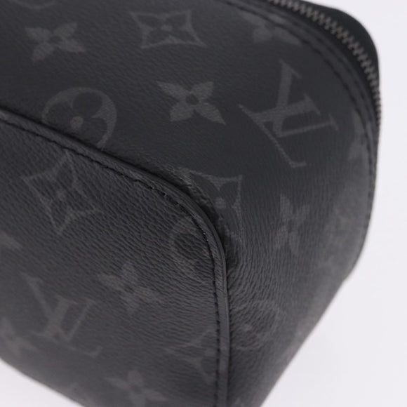 LOUIS VUITTON Monogram Eclipse Cube de Langemont PM Pouch M44697 LV Auth 200397V