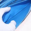 LOUIS VUITTON Rubens Tiger Hunting Zippy Wallet Light Blue M64603 Auth 200400M-26