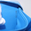 LOUIS VUITTON Rubens Tiger Hunting Zippy Wallet Light Blue M64603 Auth 200400M-11