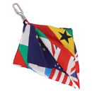LOUIS VUITTON Bijoux Sac Flags Charm Silk Multicolor MP2485 LV Auth 200403M-1