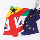 LOUIS VUITTON Bijoux Sac Flags Charm Silk Multicolor MP2485 LV Auth 200403M-16