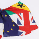 LOUIS VUITTON Bijoux Sac Flags Charm Silk Multicolor MP2485 LV Auth 200403M-18
