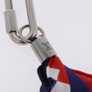 LOUIS VUITTON Bijoux Sac Flags Charm Silk Multicolor MP2485 LV Auth 200403M-6