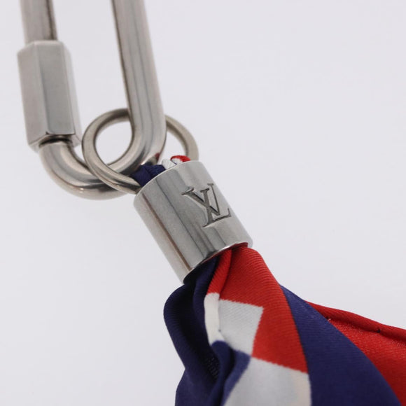 LOUIS VUITTON Bijoux Sac Flags Charm Silk Multicolor MP2485 LV Auth 200403M