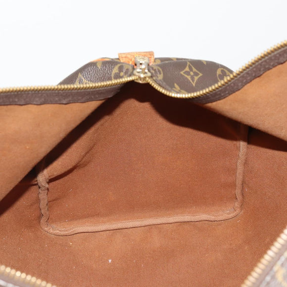 LOUIS VUITTON Monogram Keepall 50 Boston Bag M41426 LV Auth 200408