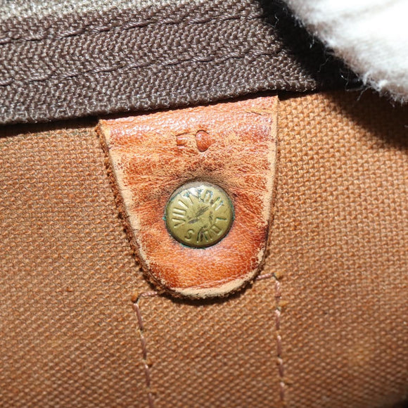 LOUIS VUITTON Monogram Keepall 50 Boston Bag M41426 LV Auth 200408