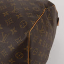 LOUIS VUITTON Monogram Keepall 50 Boston Bag M41426 LV Auth 200409V-15