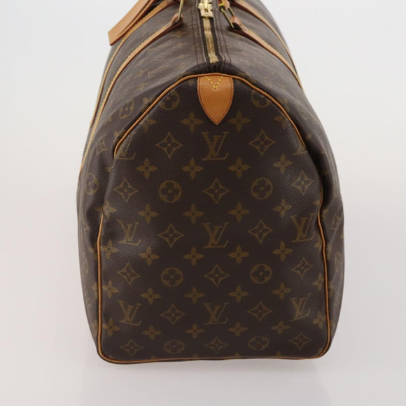LOUIS VUITTON Monogram Keepall 50 Boston Bag M41426 LV Auth 200409V