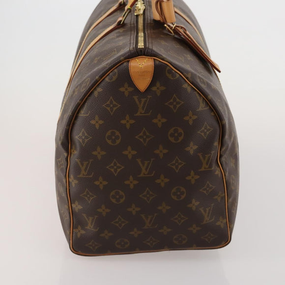 LOUIS VUITTON Monogram Keepall 50 Boston Bag M41426 LV Auth 200409V