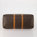 LOUIS VUITTON Monogram Keepall 50 Boston Bag M41426 LV Auth 200409V-5