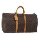 LOUIS VUITTON Monogram Keepall 50 Boston Bag M41426 LV Auth 200411-1