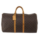 LOUIS VUITTON Monogram Keepall 50 Boston Bag M41426 LV Auth 200411-13