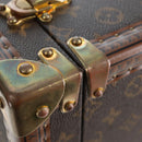 LOUIS VUITTON Monogram Alzer 55 Trunk M21229 LV Auth 200413SAV-19