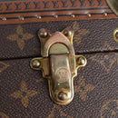 LOUIS VUITTON Monogram Alzer 55 Trunk M21229 LV Auth 200413SAV-20