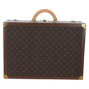 LOUIS VUITTON Monogram Alzer 55 Trunk M21229 LV Auth 200413SAV-13