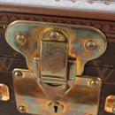 LOUIS VUITTON Monogram Alzer 55 Trunk M21229 LV Auth 200413SAV-24