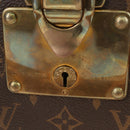 LOUIS VUITTON Monogram Alzer 55 Trunk M21229 LV Auth 200413SAV-25