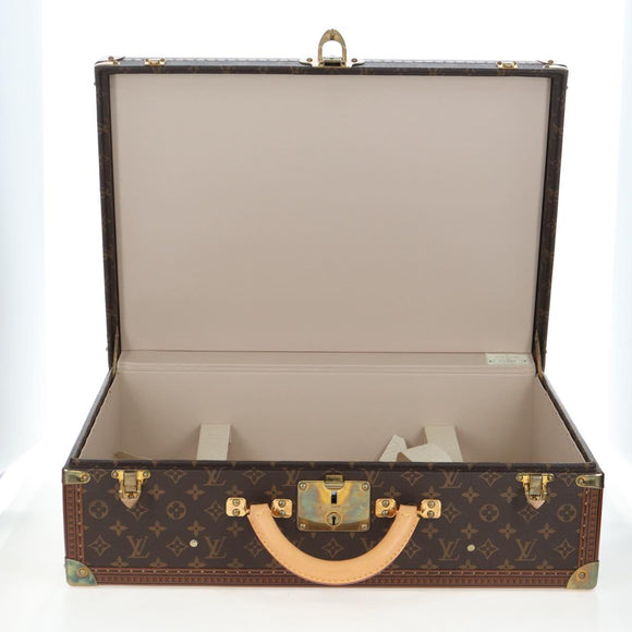 LOUIS VUITTON Monogram Alzer 55 Trunk M21229 LV Auth 200413SAV