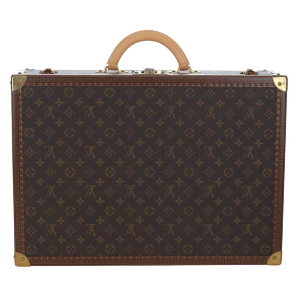 LOUIS VUITTON Monogram Alzer 55 Trunk M21229 LV Auth 200413SAV