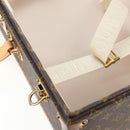 LOUIS VUITTON Monogram Alzer 55 Trunk M21229 LV Auth 200413SAV-41