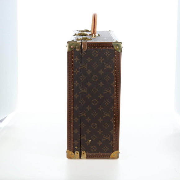 LOUIS VUITTON Monogram Alzer 55 Trunk M21229 LV Auth 200413SAV
