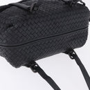 BOTTEGA VENETA INTRECCIATO Hand Bag Leather Black Auth 200420SAM-6