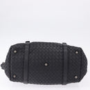 BOTTEGA VENETA INTRECCIATO Hand Bag Leather Black Auth 200420SAM-5