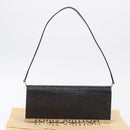 LOUIS VUITTON Electric epi Pochette Sevigne Bag Black M4055N LV Auth 200421V-12