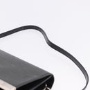 LOUIS VUITTON Electric epi Pochette Sevigne Bag Black M4055N LV Auth 200421V-14