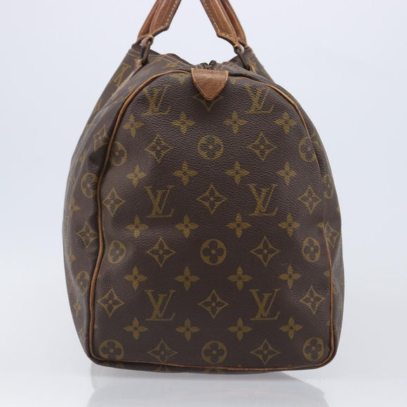 LOUIS VUITTON Monogram Speedy 40 Hand Bag M41522 LV Auth 200428