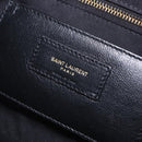 SAINT LAURENT Jamie Shoulder Bag Leather Brown Gold Auth 200430M-17
