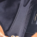 SAINT LAURENT Jamie Shoulder Bag Leather Brown Gold Auth 200430M-18
