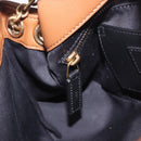 SAINT LAURENT Jamie Shoulder Bag Leather Brown Gold Auth 200430M-21