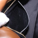 SAINT LAURENT Jamie Shoulder Bag Leather Brown Gold Auth 200430M-23