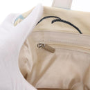 CHANEL New Travel Line Tote Bag Canvas Hawaii Limited White Silver Auth 200431A-21